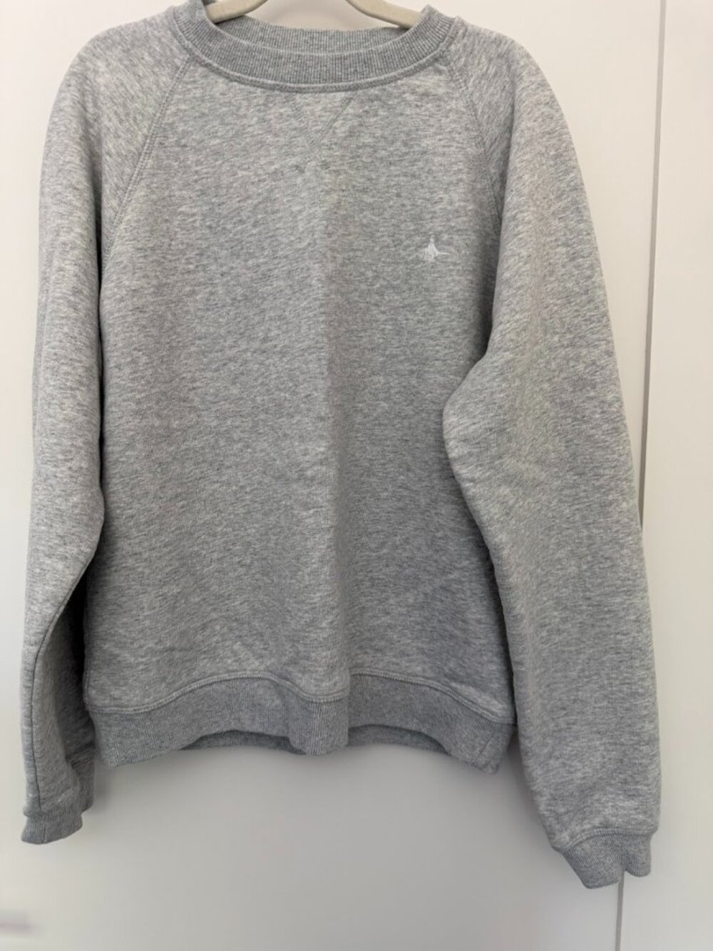 Jack Wills Embroidered Pheasant Crewneck Sweatshirt Gray US 2 (XS)
